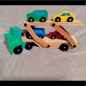 COPY - Melissa & Doug Toy Truck Car Hauler
